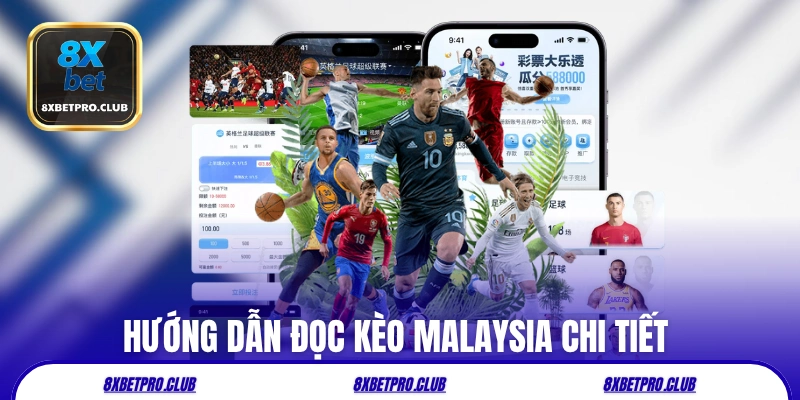 Hướng dẫn đọc kèo Malaysia 8xbet chi tiết cho người mới